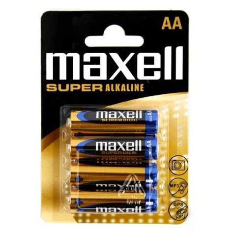 MAXELL BATTERY SUPER ALKALINE LR06/AA BLISTER*4 774409.04.EU