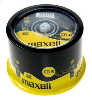 MAXELL CD-R 700MB 52X CAKE*50 628523.01.CN