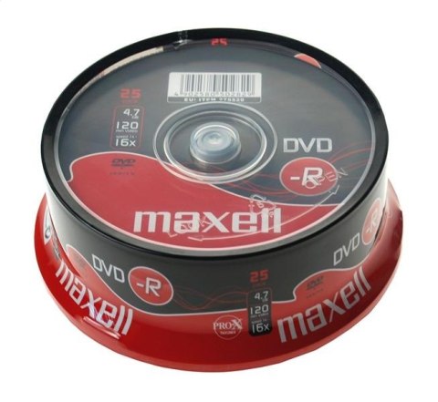 MAXELL DVD-R 4,7GB 16X CAKE*25 275520.30.CN