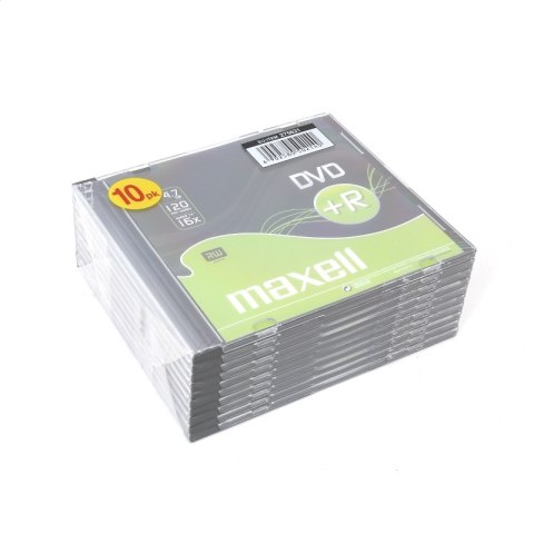 MAXELL DVD+R 4,7GB 16X SLIM*10 275631.40.CN PROMO