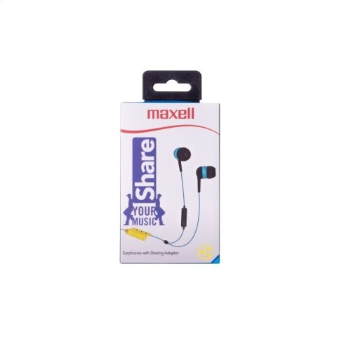 MAXELL EARPHONES EB SHARE BLUE 303991.00.CN