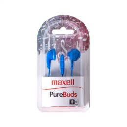 MAXELL EARPHONES PUREBUDS + MIC BLUE 303987.00.CN