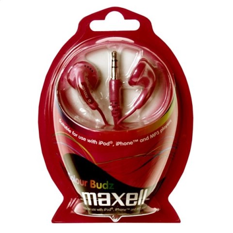 MAXELL SŁUCHAWKI/HEADPHONES CB-Red 303365.01.CN