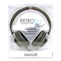 MAXELL SŁUCHAWKI/HEADPHONES RETRO DJ BLACK 303516.00.CN