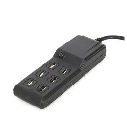 OMEGA CHARGER FAMILY 6-PORT USB 4,5A W/SWITCH BLACK [42092]