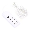 OMEGA CHARGER FAMILY 6-PORT USB 4,5A W/SWITCH WHITE [42094]