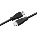 OMEGA HDMI CABLE KABEL HDMI 2.1 CABLE KABEL 8K 1,5M BLACK [45297]