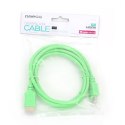 OMEGA HDMI CABLE KABEL KABEL HDMI v.1.4 1.5M BULK GREEN [43647] TE