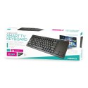 OMEGA KEYBOARD KLAWIATURA BEZPRZEWODOWA WIRELESS US FOR SMART TV + TOUCHPAD US BLACK [43666]