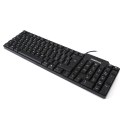 OMEGA KEYBOARD KLAWIATURA PRZEWODOWA IT ITALIAN VERSION USB [42663]