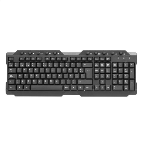 OMEGA KEYBOARD KLAWIATURA PRZEWODOWA SPANISH VERSION M-DIA USB [43575] TE