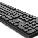 OMEGA KEYBOARD KLAWIATURA PRZEWODOWA USB WIRED BLACK [45687]