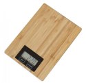 OMEGA KITCHEN SCALE BAMBOO WITH DISPLAY [44980]