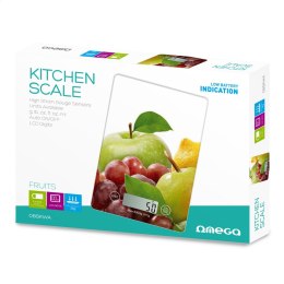 OMEGA KITCHEN SCALE FRUITS LCD DISPLAY 5 KG CAPACITY [45504]