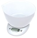 OMEGA KITCHEN SCALE WHITE WITH BOWL 43147