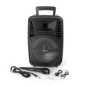 OMEGA SPEAKER GŁOŚNIK 20W + 3W TWEETER KARAOKE MIC FM BLUETOOTH [44907]