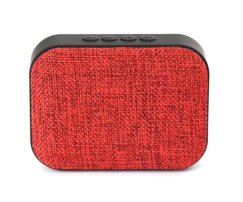 OMEGA SPEAKER GŁOŚNIK BLUETOOTH V4.1 FABRIC RED [44336] TE