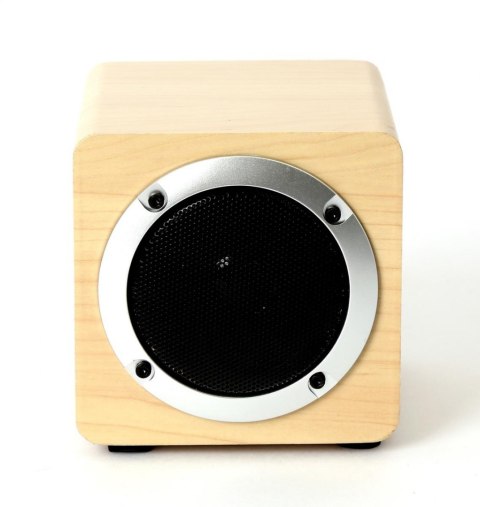 OMEGA SPEAKER GŁOŚNIK WOODEN 5 8W BLUETOOTH V4.2 BROWN TWS SYSTEM [44156] TE