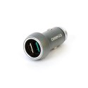 OMEGA CAR CHARGER ŁADOWARKA SAMOCHODOWA METAL 2xUSB Quick Charge 3.0 18W [44252]