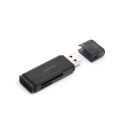 OMEGA CARD READER CZYTNIK KART PAMIĘCI microSDHC SDHC SDXC USB 3.0 BLACK [43521]