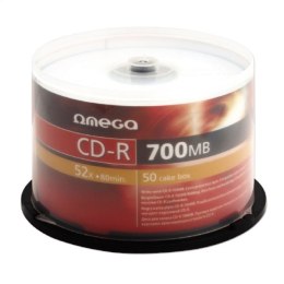 OMEGA CD-R 700MB 52X CAKE*50 [56352]