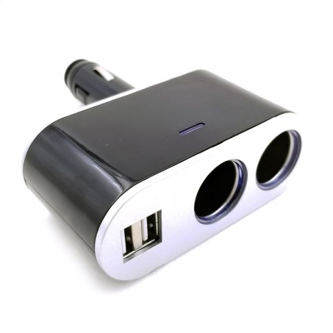 OMEGA DOUBLE CIGAR SOCKET OUC914 + 2x USB port 2.4A [44808]