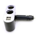 OMEGA DOUBLE CIGAR SOCKET OUC914 + 2x USB port 2.4A [44808]