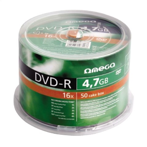 OMEGA DVD-R 4,7GB 16X CAKE*50 [56316]