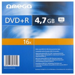 OMEGA DVD+R 4,7GB 16X SAFE PACK*1 [56172]