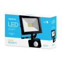 OMEGA LED FLOODLIGHT NAŚWIETLACZ 4200K 20W 220-240V WITH SENSOR PIR [45693]