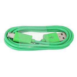 OMEGA MICRO USB TO USB CABLE KABEL 1M GREEN [42334]