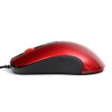 OMEGA MYSZ MOUSE 1000DPI RED [45268]