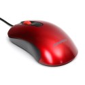 OMEGA MYSZ MOUSE 1000DPI RED [45268]