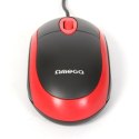 OMEGA MYSZ MOUSE 1200DPI VALUE LINE BLACK RED [41646]