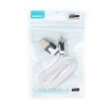 OMEGA USB 2.0 FLAT CABLE KABEL MICRO FOR SMARTPHONES TABLETS 1M WHITE [41859]