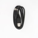 OMEGA BAJA PVC TYPE-C TO USB & DATA BULK CABLE KABEL 2A 1M BLACK [44345]