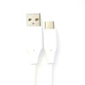 OMEGA BAJA PVC TYPE-C TO USB & DATA BULK CABLE KABEL 2A 1M WHITE [44346]
