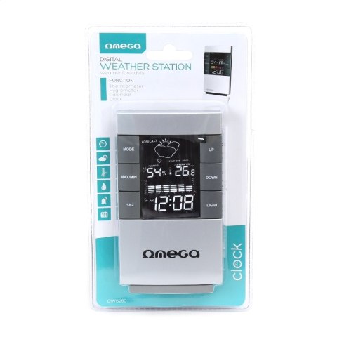 OMEGA DIGITAL WEATHER STATION STACJA POGODY OWS-26C HIGRO COLOR [41358]