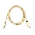 OMEGA METAL CABLE KABEL TYPE-C TO USB 1.8A 1M GOLD [44217]