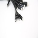 OMEGA PSEUDONAJA USB CABLE KABEL 3IN1 MICRO-USB TYPE-C LIGHTNING 1,5A POLYBAG OEM 1,2M BLACK [44222]