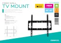 OMEGA TV MOUNT UCHWYT DO TV MAX VESA 400 26-55" FIXED OAK [44240]