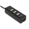 OMEGA USB 2.0 HUB 4 PORT BLACK [42802]