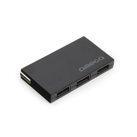 OMEGA USB 2.0 HUB 4 PORT BOX BLACK [42851]