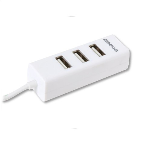 OMEGA USB 2.0 HUB 4 PORT WHITE [42801]