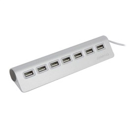 OMEGA USB 2.0 HUB 7 PORT ALUMINIUM [42849]