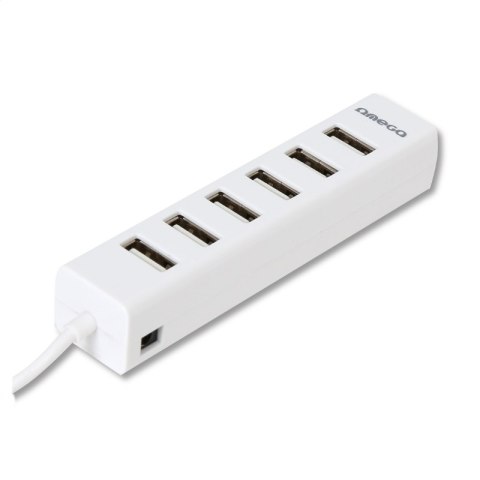 OMEGA USB 2.0 HUB 7 PORT WHITE [40571] TE