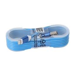 OMEGA USB LIGHTNING CABLE KABEL 1,5M BLUE