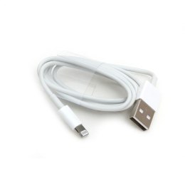 OMEGA USB LIGHTNING CABLE KABEL 1M WHITE 43290 TE