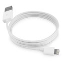 OMEGA USB LIGHTNING CABLE KABEL for IPHONE5 IPAD4 IPAD mini WHITE [41861] TE