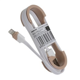 OMEGA USB LIGHTNING FLAT CABLE KABEL 1M GREY
